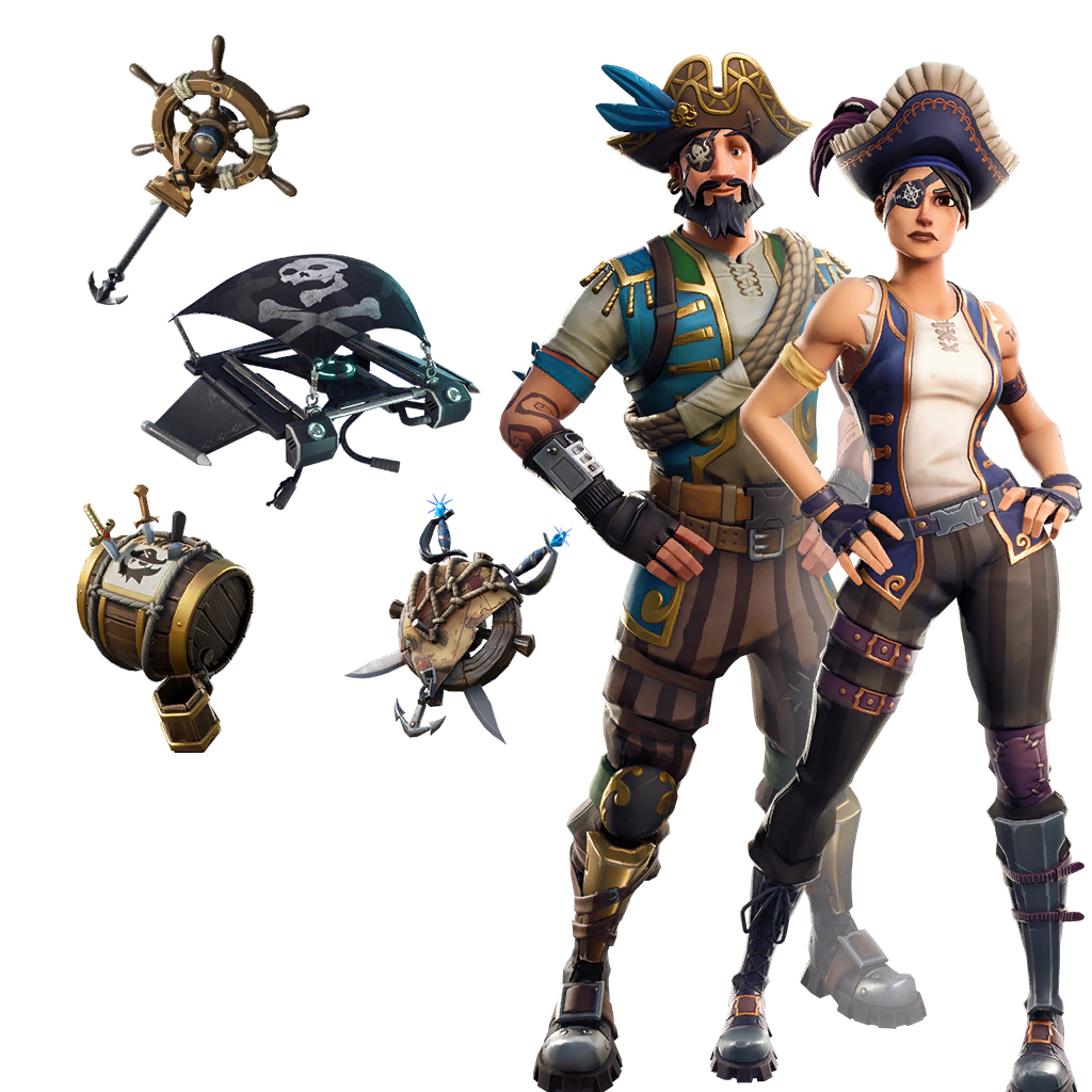 Fortnite SEA WOLF AND BUCCANEER BUNDLE Skin (bundle)
