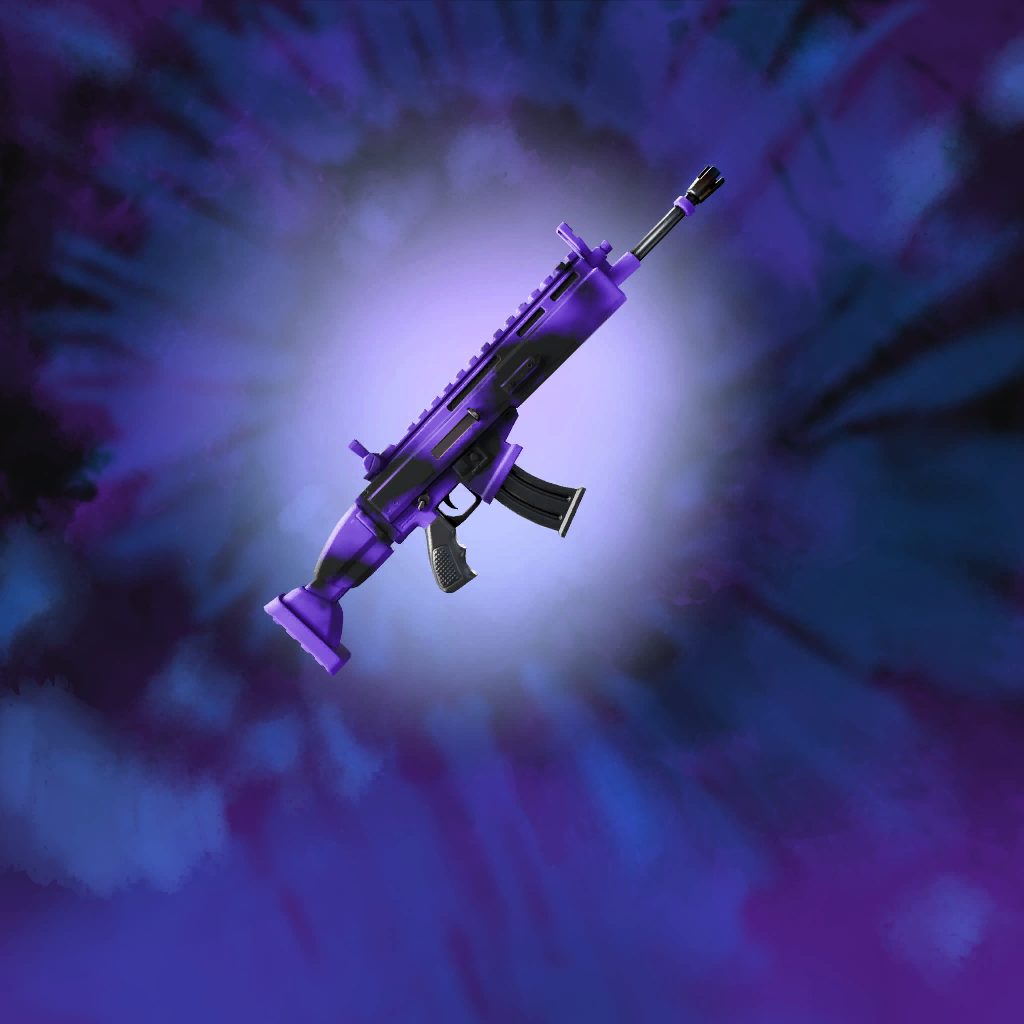 Fortnite Tie Dye Abyss Skin (wrap)
